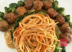 Meatball Spaghetti Recipe Illustration 19