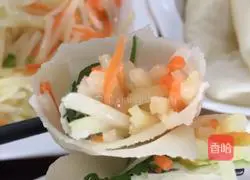 Illustration of how to make home-cooked spring cakes 1