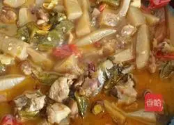 Illustration of how to cook duck with konjac 6