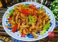 Illustration of how to make fried pork rinds with pepper 8