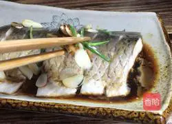 Illustration of how to make steamed grass carp segments 7