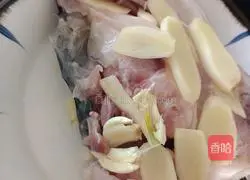 Illustration of steamed fat fish head (no oil and no salt) 5