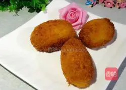 Illustration of how to make mashed potatoes and eggs 14