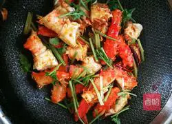 Illustration of how to make spicy crab 7