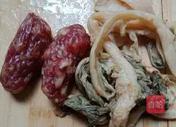 # steamed vegetables# Illustration of how to make steamed sausages with plum vegetables 2