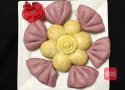 Illustration of how to make scallop steamed buns 12