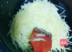 Illustration of how to eat spring pancake rolls at the beginning of spring 7