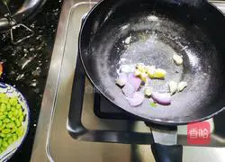 Illustration of how to make sea bass and roasted beans 3