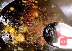 Illustration of braised fish bones 6