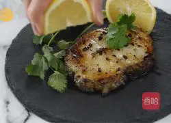 Illustration of how to make the slimming version of pan-fried cod 7