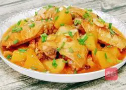 Illustration of how to make apple roasted chicken wings 15