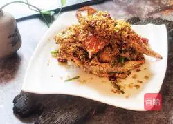 Illustration of how to make stir-fried crabs in typhoon shelter 15