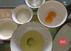 Illustration of how to make light cream cake 1