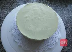 Illustration of how to make matcha mousse 14