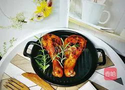 Illustration of how to make roast chicken legs 6