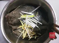 Illustration of how to make steamed turbot 4