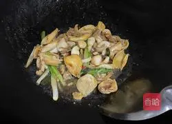 Illustration of how to make onion-flavored abalone 8