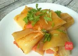 Illustration of home-style grilled cold noodles 8