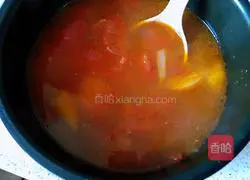 Illustration of how to make tomato, potato and beef brisket 14