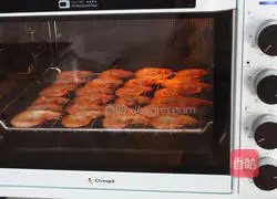 Illustration of grilled dried shrimp 7