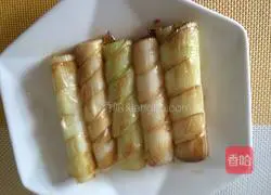 Illustration of how to make sea cucumbers with green onions 6