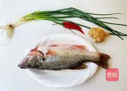 Illustration of how to make steamed seabass 1