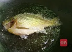 Braised fish (sunfish) Illustration of how to do it 3