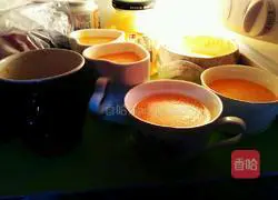 Illustration of how to make papaya milk 8