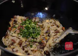 Stir-fried wax glutinous rice Illustration of how to do it 8