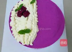 Illustration of how to make dragon fruit mousse 14