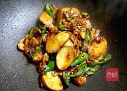 Illustration of how to make vegetarian chicken and fried meat 8