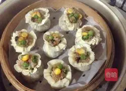 Illustration of how to make siomai 11