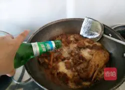 Illustration of making konjac beer duck 9