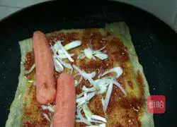 Korean grilled cold noodles Illustration of how to do it 6