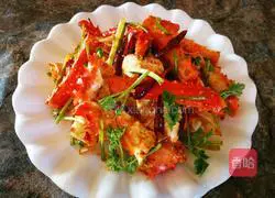 Illustration of how to make spicy crab 8