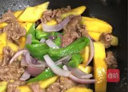 Mango fried beef recipe 8