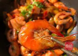 Illustration of Spicy Grit Shrimp Recipe 13