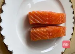 Illustration of how to make teriyaki salmon 1