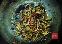 Illustration of how to make spicy chicken hearts 14