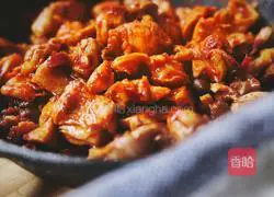 Kung Pao Chicken (oil-free and healthy) Low-fat) Recipe Illustration 15