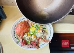 Illustration of how to make meat cakes and crabs 12