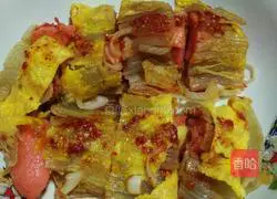 Illustration of Korean Grilled Cold Noodles 8