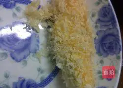 Illustration of how to make cucumber and apple pie 3