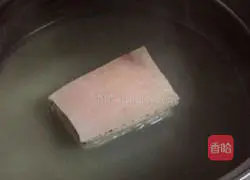 Lianbai twice-cooked pork Illustration of how to do it 1