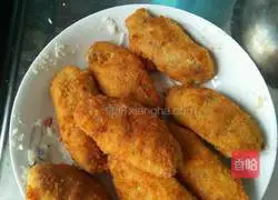 Illustration of how to make crispy fried chicken wings 8