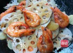 Illustration of spicy hot pot shrimp recipe 12