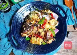 Illustration of home-style dry pot fish 13