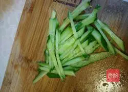 Illustration of homemade grilled cold noodles 3