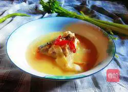 Illustration of how to make boiled fish head 6