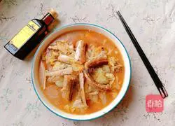 Illustration of how to make cabbage stewed with dried eel 15